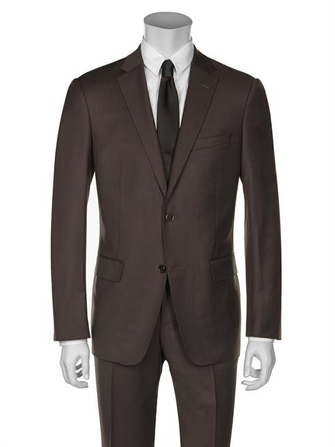 dark brown Versace Suit