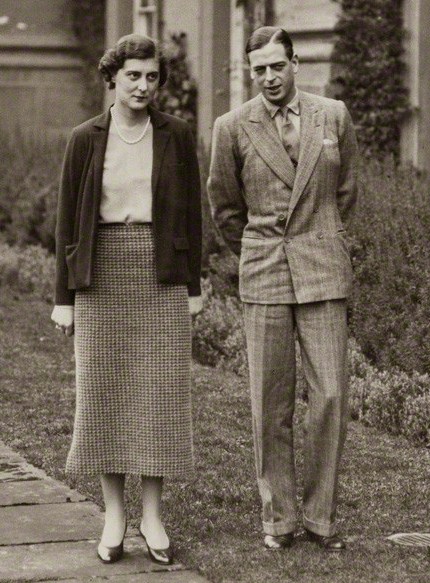 The Duke of Kent wearing a light colored suit